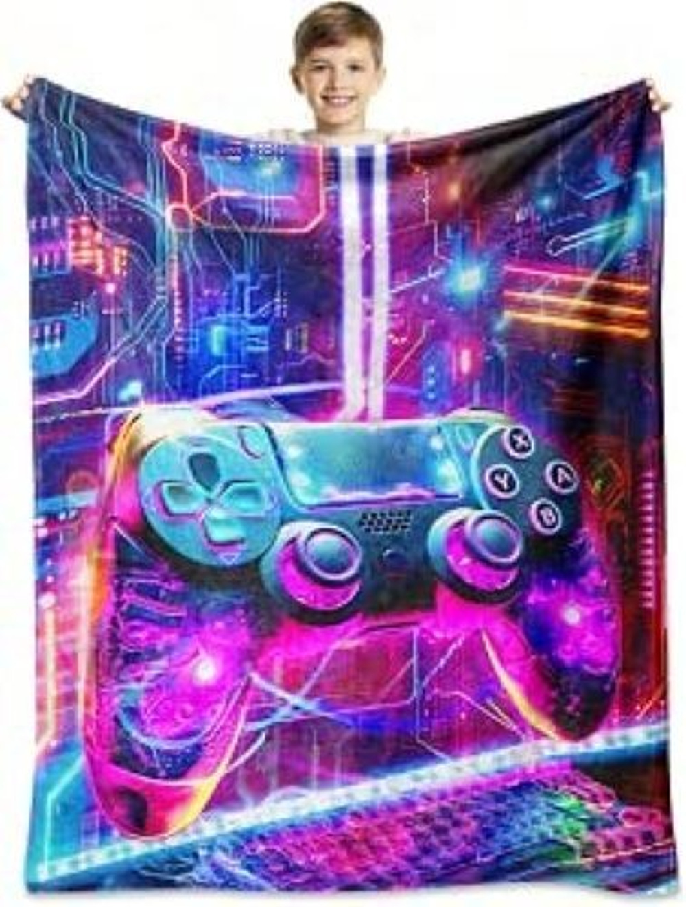 Gaming Video Controller 40x50 Fleece Blanket